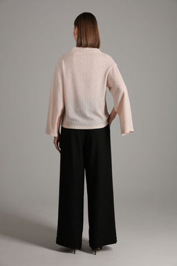 Джемпер NIKVA н400-4 пудра  фото 2