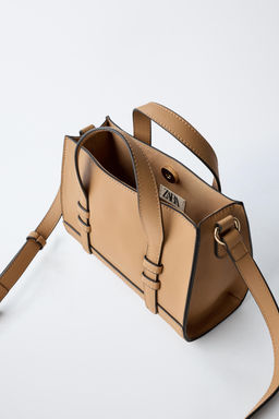 CROSSBODY BAG WITH BINDING - Zara фото 3