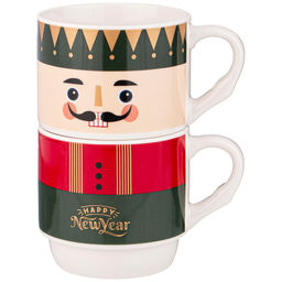 НАБОР КРУЖЕК LEFARD ЩЕЛКУНЧИК 2ШТ. 305МЛ