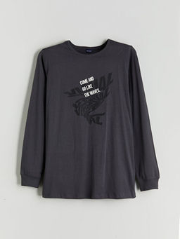 Bisiklet Yaka Erkek ?ocuk Pijama ?st