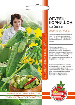 Огурец БАЙКАЛ коллекция Татьяны Штайнерт Авторская селекция