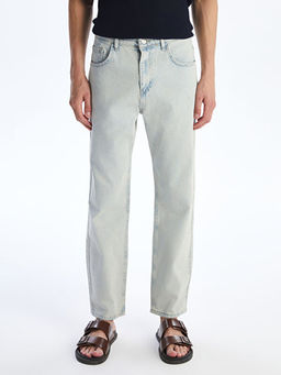Loose Fit Erkek Jean Pantolon