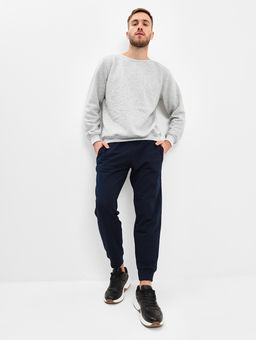 Брюки мужские трикотажные GREG G-TRK-UT03-002K-черно-синий  фото 6