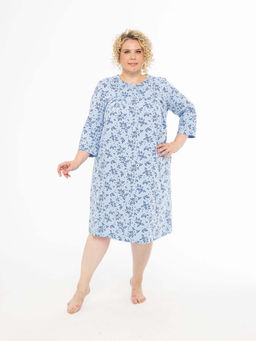Ночная сорочка женская, цвет голубой
