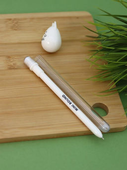 Ручка с магнитной насадкой "Chill kitten", white