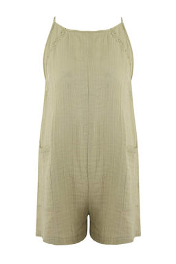 Sar? Muslin Mini Regular 100% Pamuk Plaj Tulum TBESS26TU00001 - Trendyolmilla фото 4