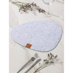 Салфетка сервировочная на стол Доляна Грэй, 33,538,4 см, толщина 4 мм, цвет серый  фото 2