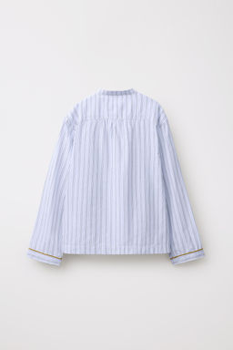 LIMITED EDITION STRIPED PYJAMA SHIRT - Zara фото 2
