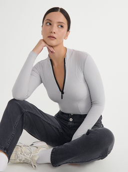 CONTE LBD 2789 Боди женское middle grey