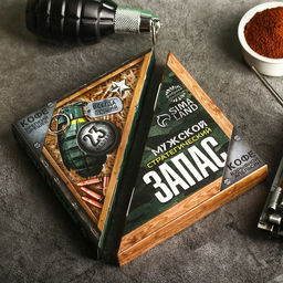 Парный кофе Мужской стратегический запас: крепкий орешек 50 г., взрывной апельсин 50 г. - Фабрика счастья фото 2