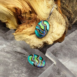 Серьги из муранского стекла