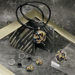 Серьги из муранского стекла MEDEA LS1931 - Vloes фото 6