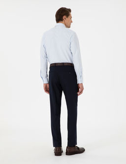 Lacivert Slim Fit Kuma_ Pantolon