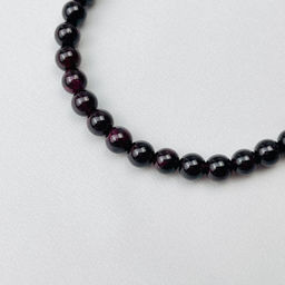 Браслет из Граната (Пироп) 15 см