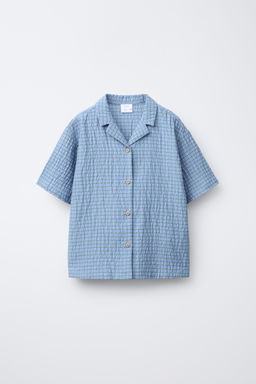 6-14 YEARS/ CHECKED SHIRT AND BERMUDA PYJAMAS - Zara фото 2