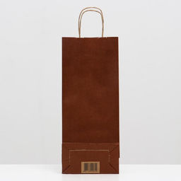 Цена за 10 шт. Пакет под бутылку Бордо, 14 х 8 х 32 см - Simaland фото 2