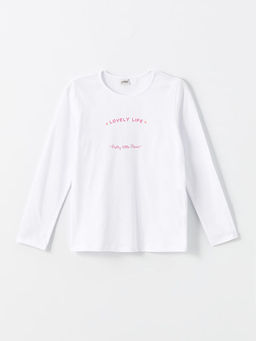 Bisiklet Yaka K?z ?ocuk Ti??rt