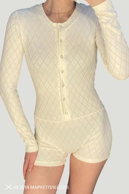 1517 БЕЖЕВЫЙ КОМБИНЕЗОН