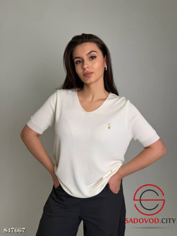 Футболка женская с логотипом - Bruno фото 4