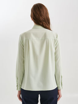 Блуза с потайной застёжкой - Priz фото 6