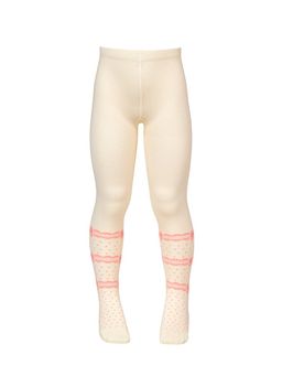 OMSA kids Collant 12Р32-2 с рисунком (бантики) - avorio  фото 3
