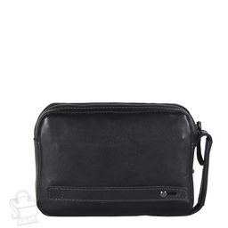 Сумка мужская кожаная 4039-1TR black Tough Ryder