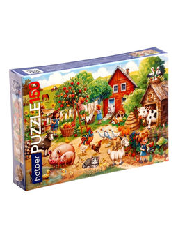 Пазл 150 эл. "Каникулы в деревне" 330х220мм 150ПЗ4_35954
