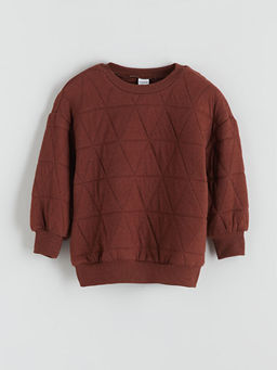 Bisiklet Yaka Erkek ?ocuk Sweatshirt ve E?ofman Alt