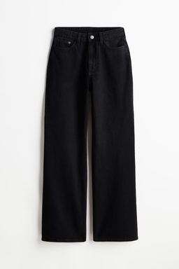Curvy Fit Wide Ultra High Jeans - H&m фото 4