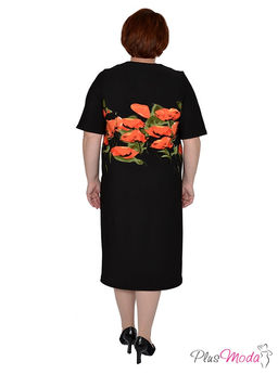 Платье Модель №498 размеры 44-82 - Plusmoda фото 3