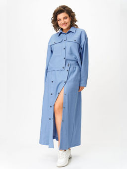 Костюм AmberA 2017-2 голубой - Galean style фото 2