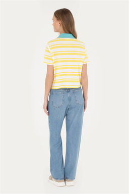 Женские голубые джинсовые брюки - U.s. polo assn фото 4