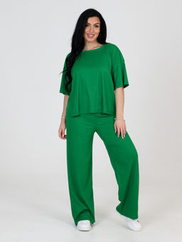 02 ЖЕНСКИЙ КОСТЮМ (брюки) (Зелёный)