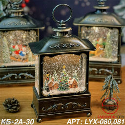 Новогодний светильник с музыкой