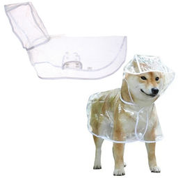 Дождевик для мелких пород собак "KOMFORT", прозрачный, р M