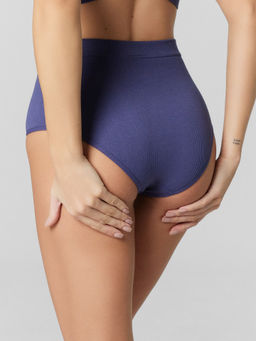 Цена за 2 штуки! Трусы шортики женские фиолетовые полночный синий 412745 - Mark formelle фото 5