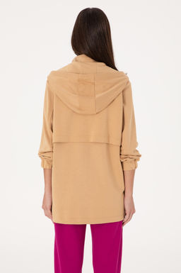 Kad_n Camel Sweatshirt Sepette S_rpriz _ndirim - U.s. polo assn фото 5