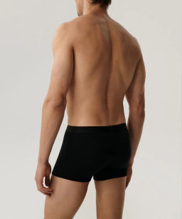 ATLANTIC 3MH-011 Трусы шорты Solid - набор 3 шт. черный фото 3