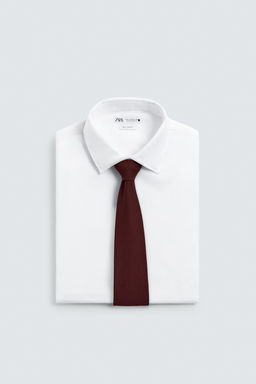 CORBATA 100%  LANA / Granate - Zara фото 4