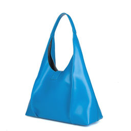 2052 blue женская кожаная сумка "casual" Barcelo Biagi