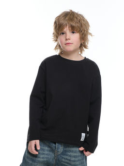 Базовый лонгслив для мальчика 22-6007 белый - Mini maxi фото 28