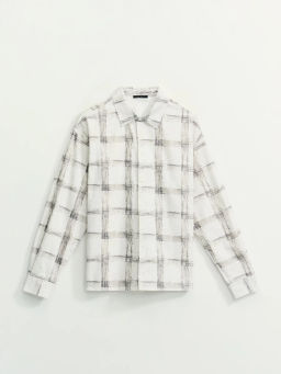 Рубашка в клетку relax fit / Zarina  фото 6