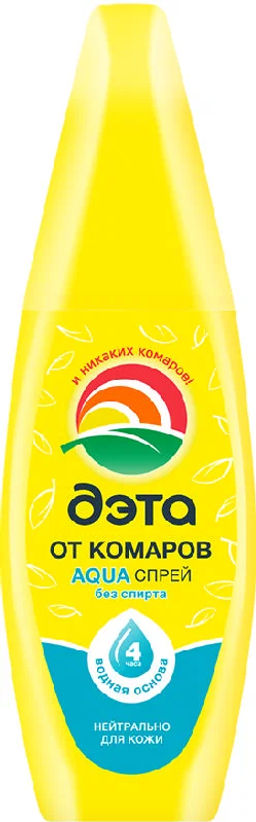 ДЭТААКВА (AQUA) спрей от комаров 100мл