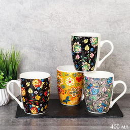 Кружка Цветы/ G039 /уп 72/ - Галеонтрейд фото 6