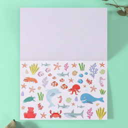 Наклейки в книжке «Животные», 5 фонов, 20.7×14.2 см