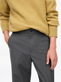 Pantalones de lana ligeros relaxed fit - H&m фото 4