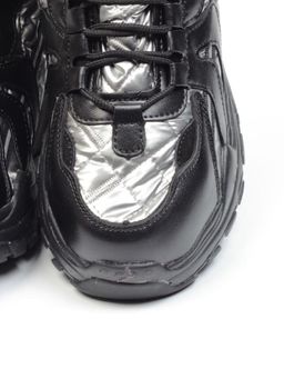 04-8525-4 BLACK Ботинки зимние женские (искусственные материалы) - Фабричный китай фото 12