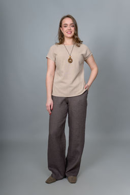 Блуза 70% лен + 30% вискоза