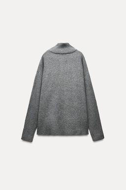 KNIT HIGH NECK SWEATER - Zara фото 15