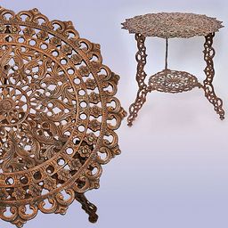 Cтол металл силумин 43см-38см 2,2кг